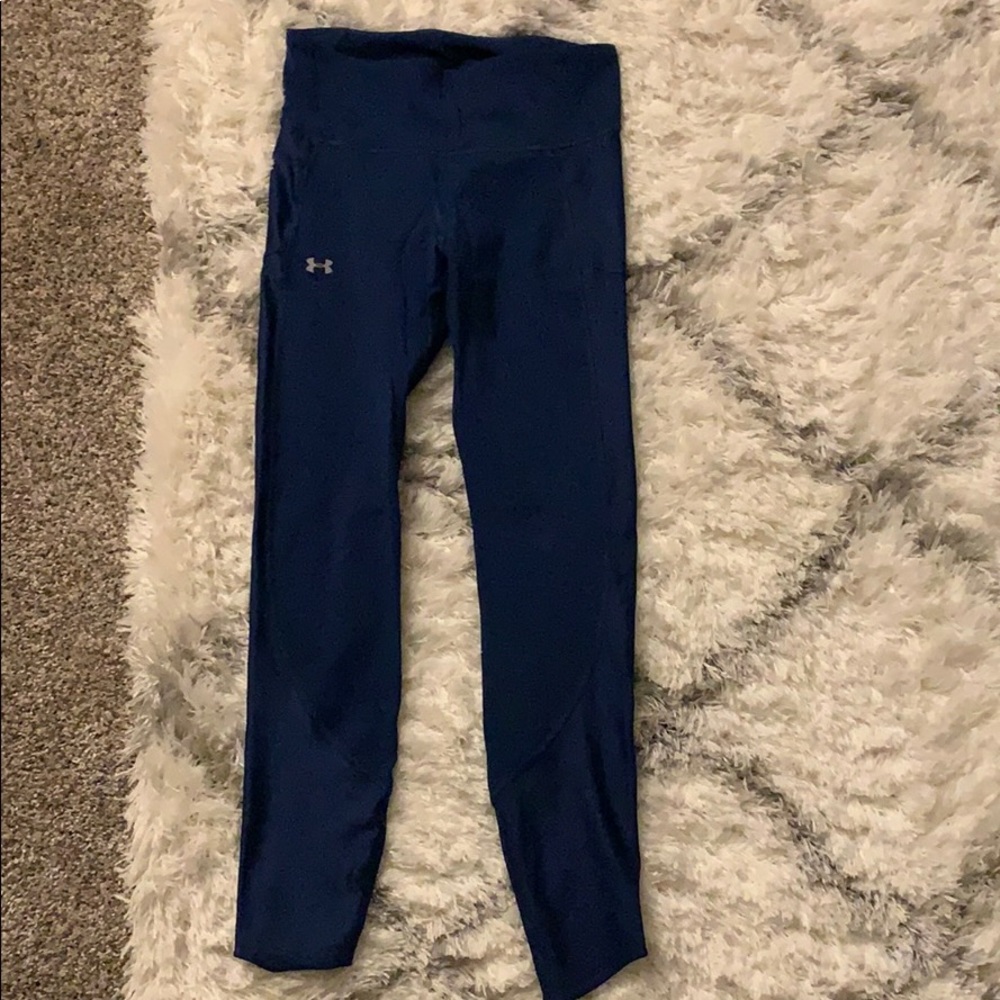 UA Navy Blue Run Tights